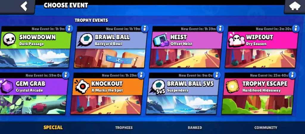 Nulls Brawl v61.249 36 Modos de juego