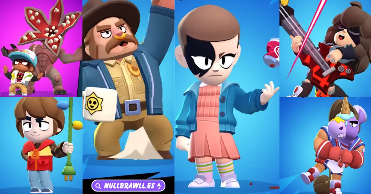 Nulls Brawl Stranger Things Gigi 3 Pieles Nulls Brawl Stranger Things